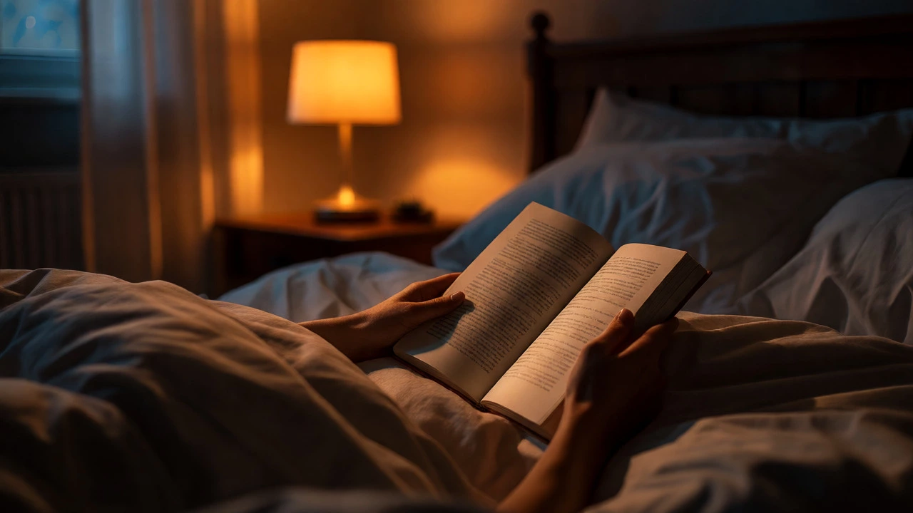 Reading Self-Help Books Before Bed: Sleep Benefits and Pitfalls